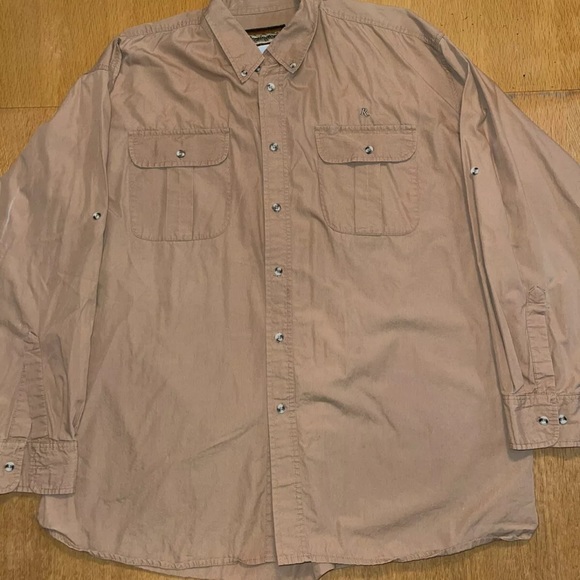 Remington Other - Remington Outdoor Clothing Mens Long Sleeve Button Down Sz XXL Vintage